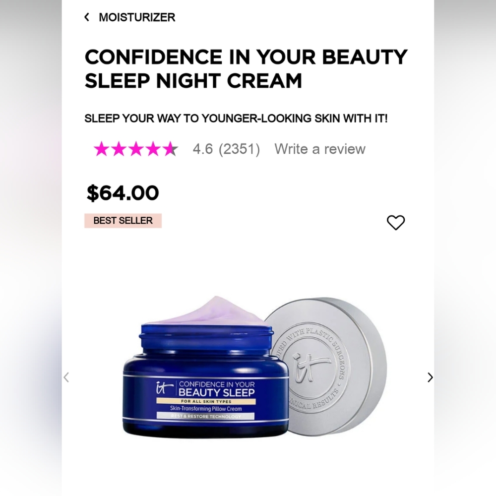 It Cosmetics-Confidence in your beauty sleep